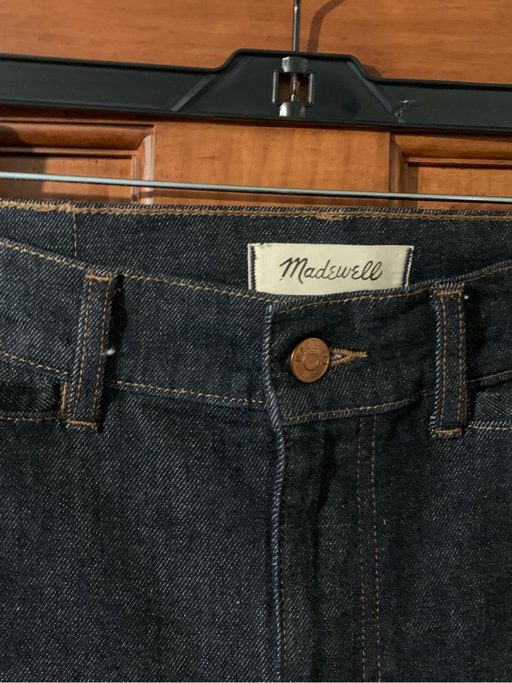 Madewell Women’s Dark Blue Denim Jeans - Picture 2 of 4